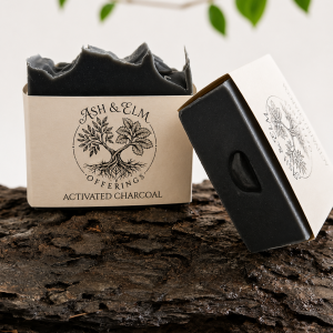 Activated Charcoal Rune Soap
