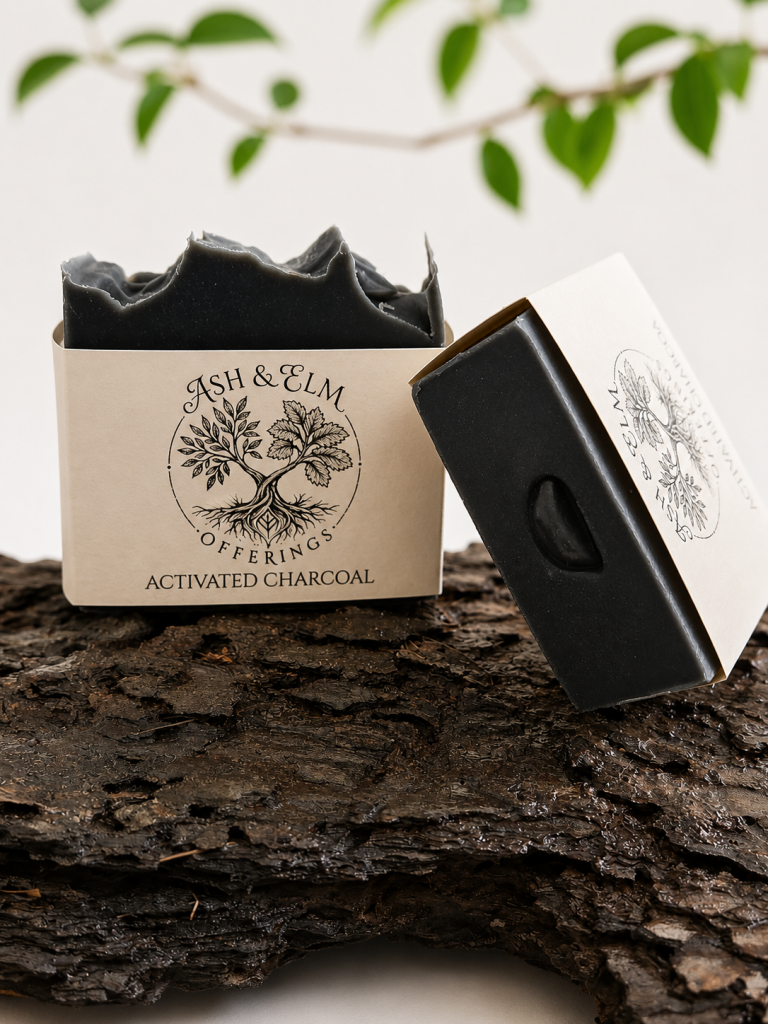Activated Charcoal Rune Soap